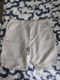 Szorty UNIQLO Linen Blend Shorts XL Natural color