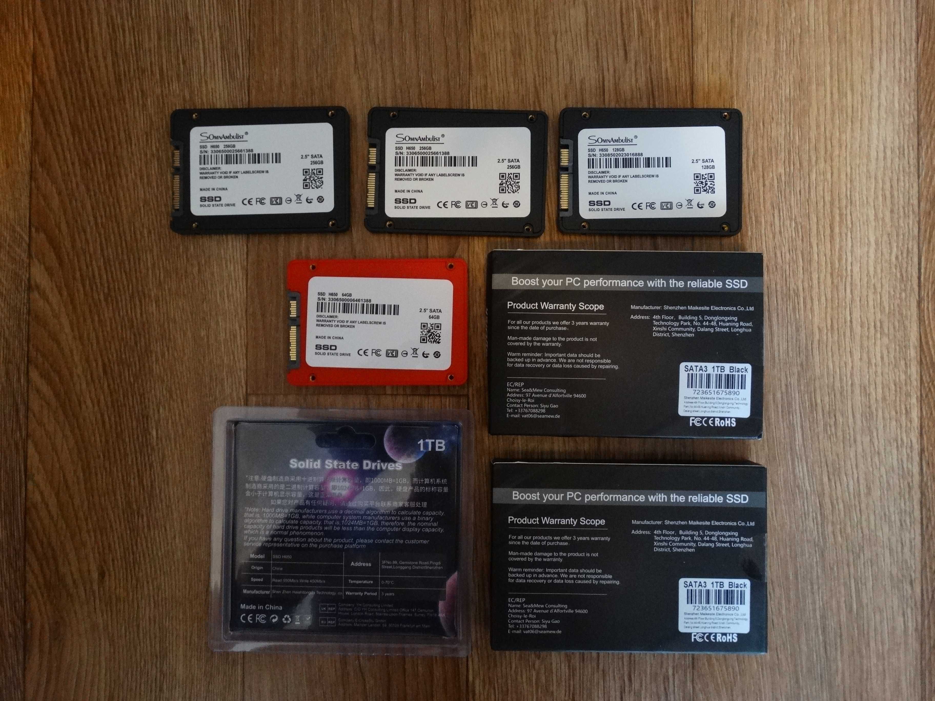 SSD диск накопитель 2.5" SATA3 64GB 128GB  256GB 512GB 1Тб 2Тб XrayDis