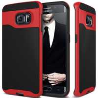 Etui Caseology Samsung Galaxy S6 Edge Wavelenght Black/Red