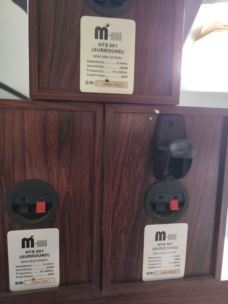 Głośniki M audio hts 501