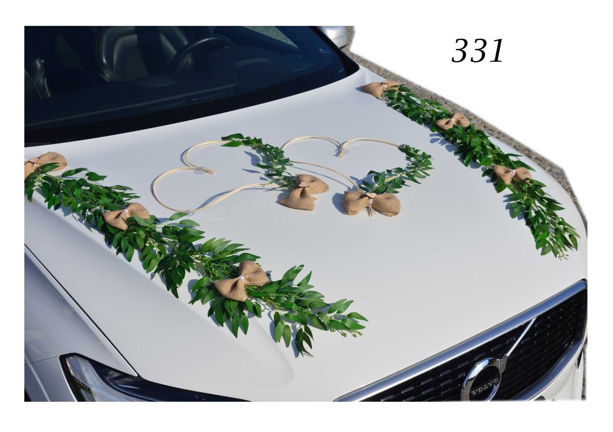 TWÓJ ŚLUB Twoja dekoracja na samochód do ślubu wesele ozdoba 331