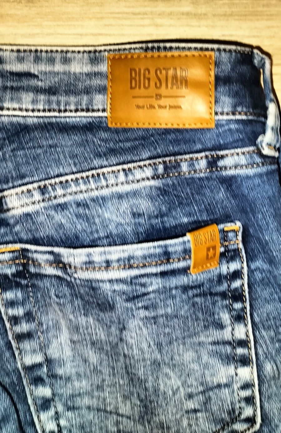 Big Star spodnie jeans rozm S