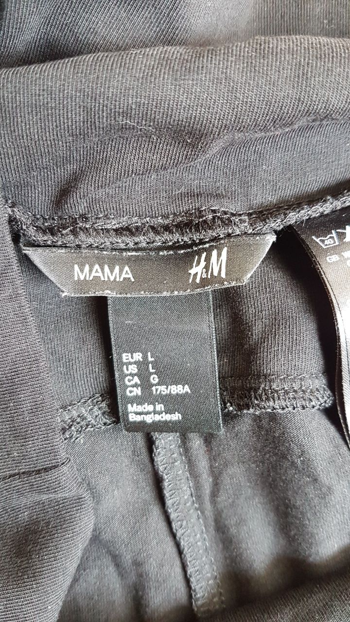 Spodnie ciążowe bawełna ekologiczna H&M MAMA rozm. L bardzo wygodne