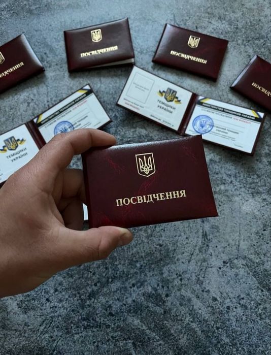 БЕЗ ПРЕДОПЛАТ, Сувенірне посвідчення Темщика, Кожаная сувенир ксива