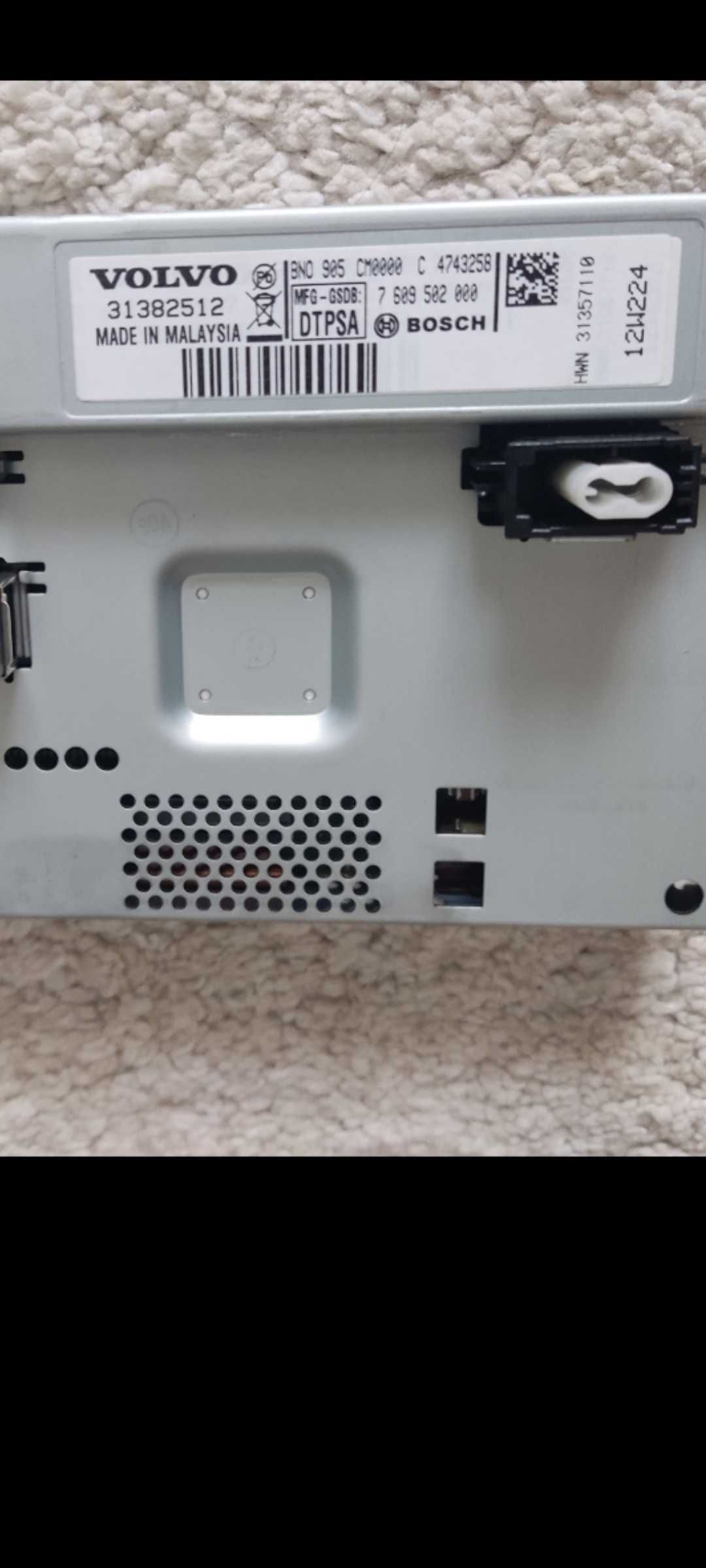 Ecrã monitor multimédia Volvo