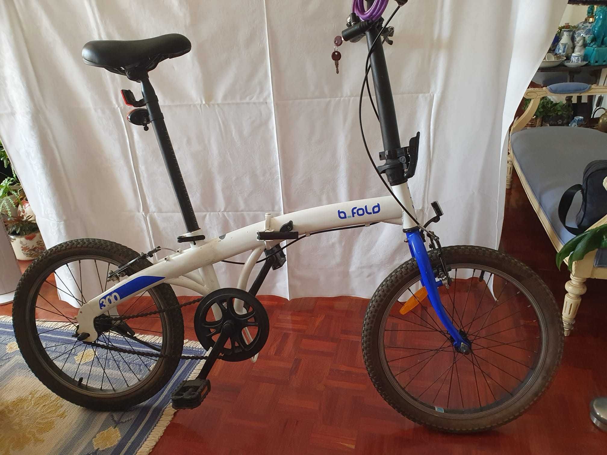 Bicicleta dobrável b-fold 300