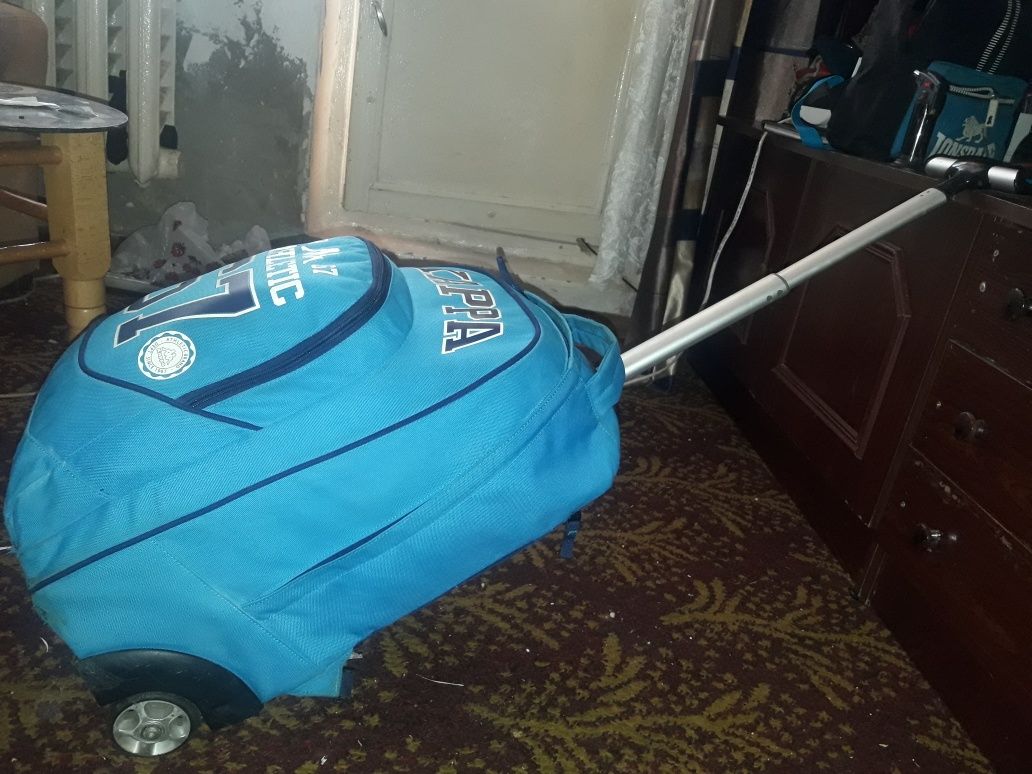 Дорожня сумка рюкзак на кольосіках