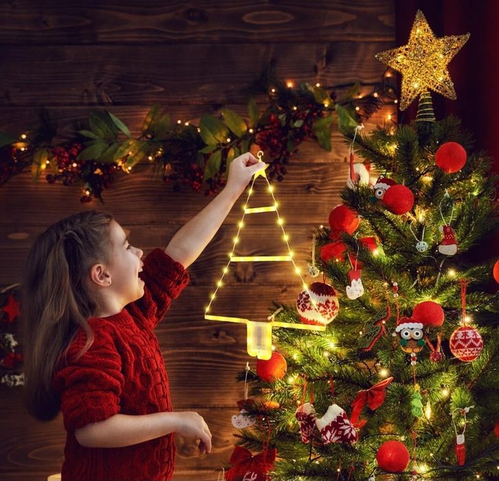 Oświetlenie bożonarodzeniowe choinka led