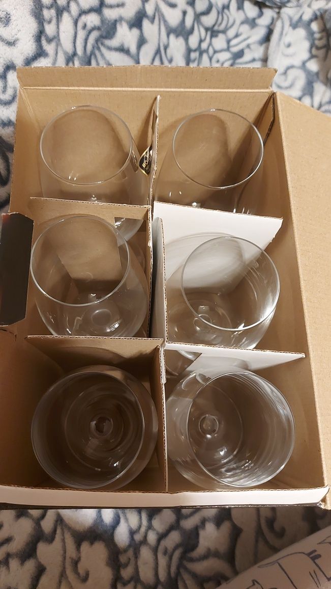 Набір бокалів для вина Bohemia Wine Time Titanium 6x390ml