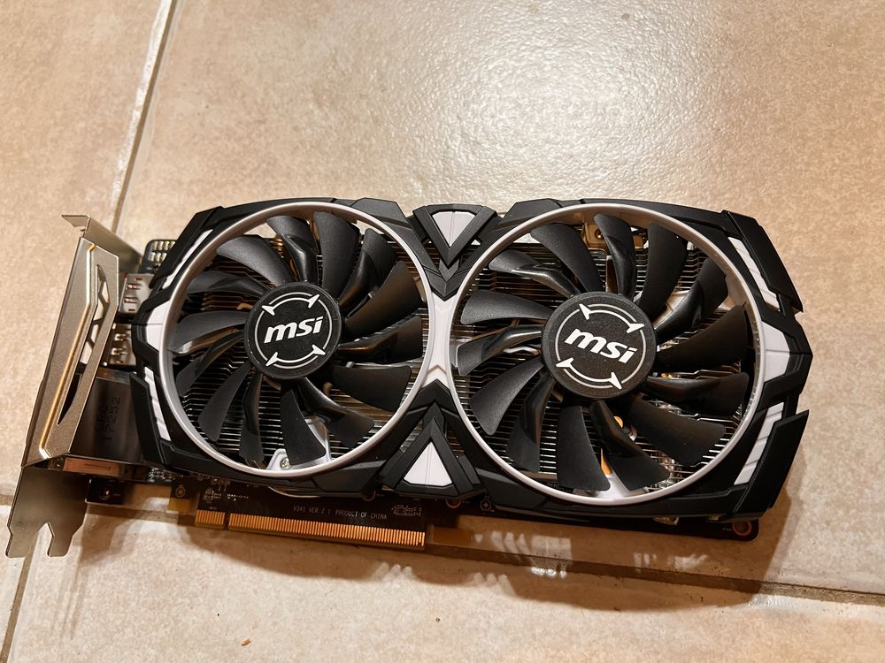 Відеокарта MSI Radeon RX 570 ARMOR 4G OC