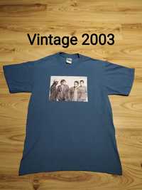 Niebieska Koszulka Blue Vintage Tour 2003 Blue Guilty