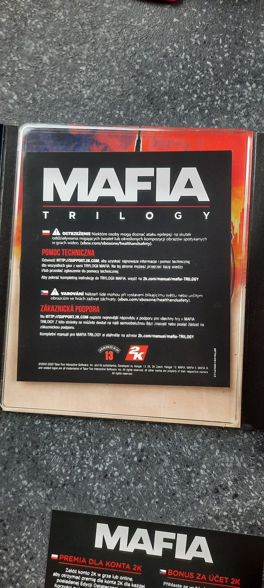 Mafia Trylogia xbox one wersja PL