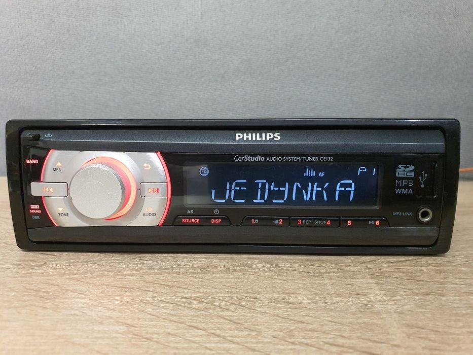 Radio PHILIPS z USB, Karty SD, MP3, AUX model CE132