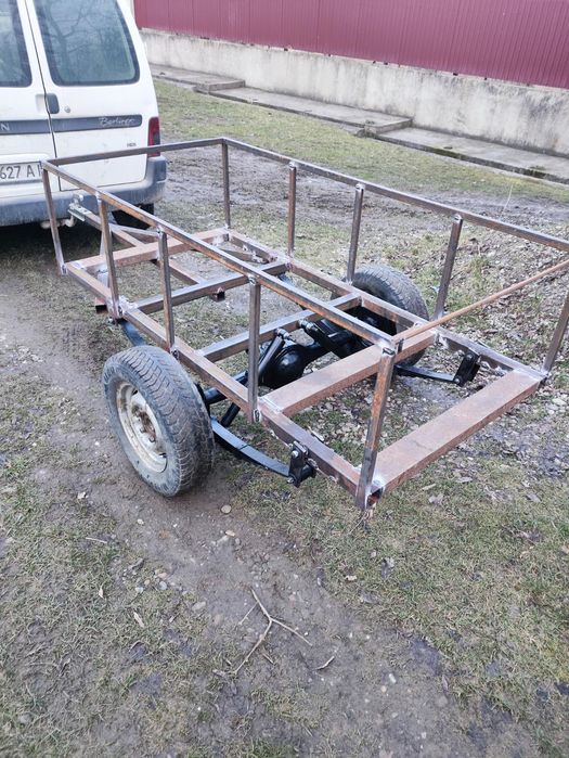 Причеп для автомобіля, мототрактора, мотоблока