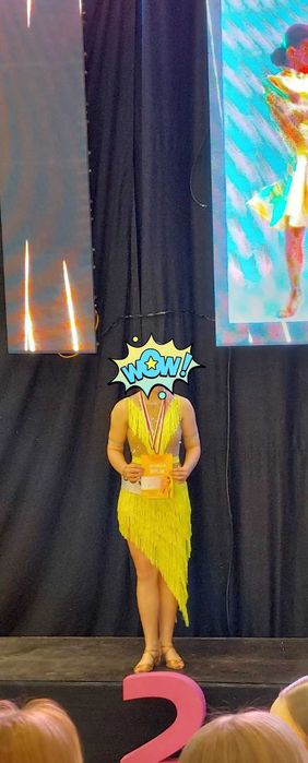 Sukienka latino turniejowa 150