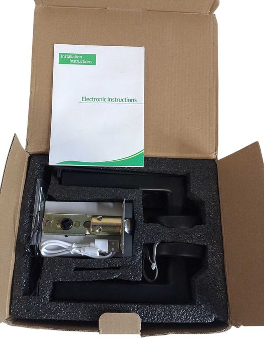 Elektroniczna klamka  zamek do drzwi