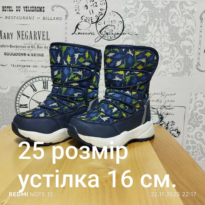 Зимові черевики Котофей