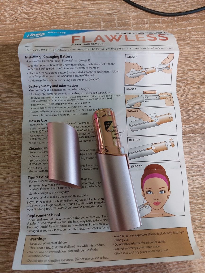 Епілятор для обличчя Finishing Touch Flawless