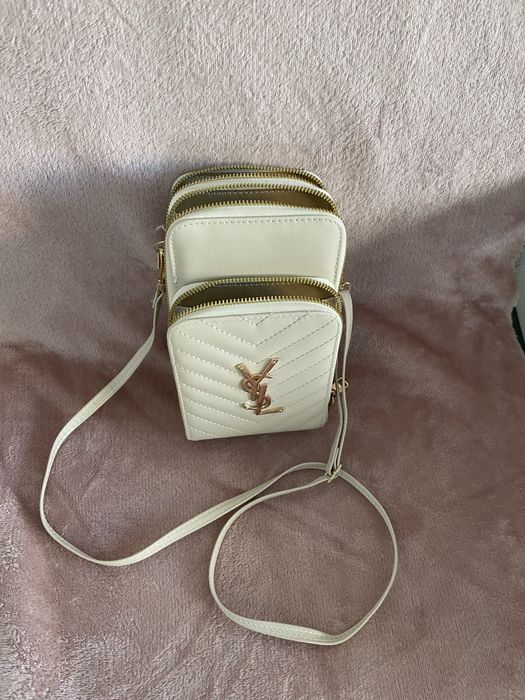 Jasna torebka YSL