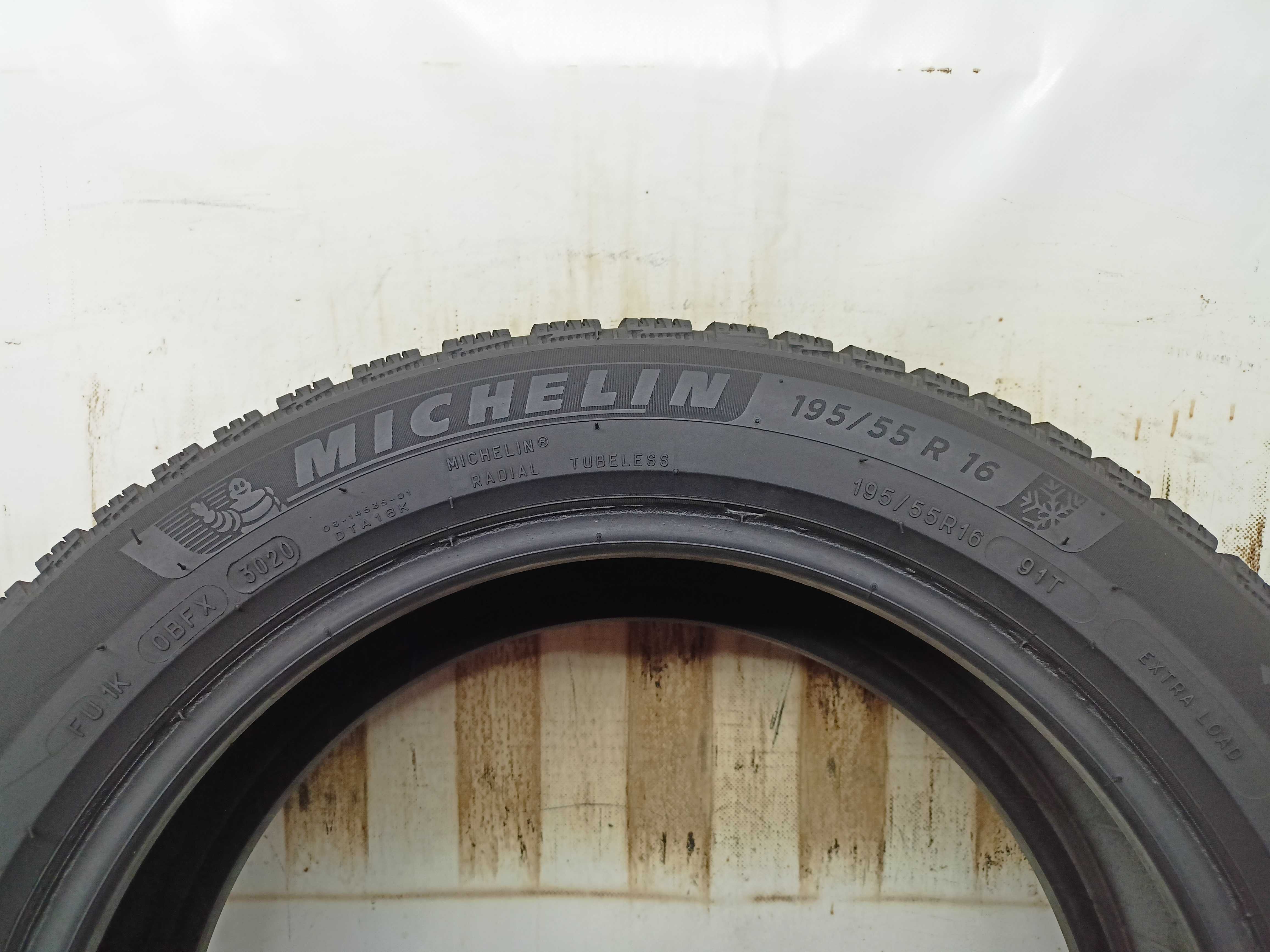 Michelin Alpin 6 195/55/16 20r. 91T 6,4mm (919)