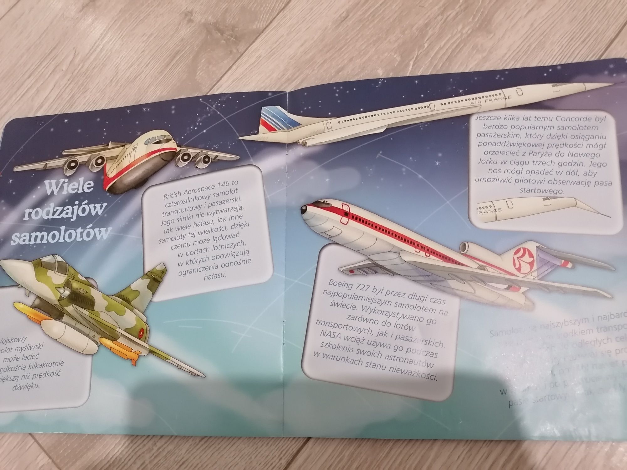 Książeczka bajeczka Mali lotnicy