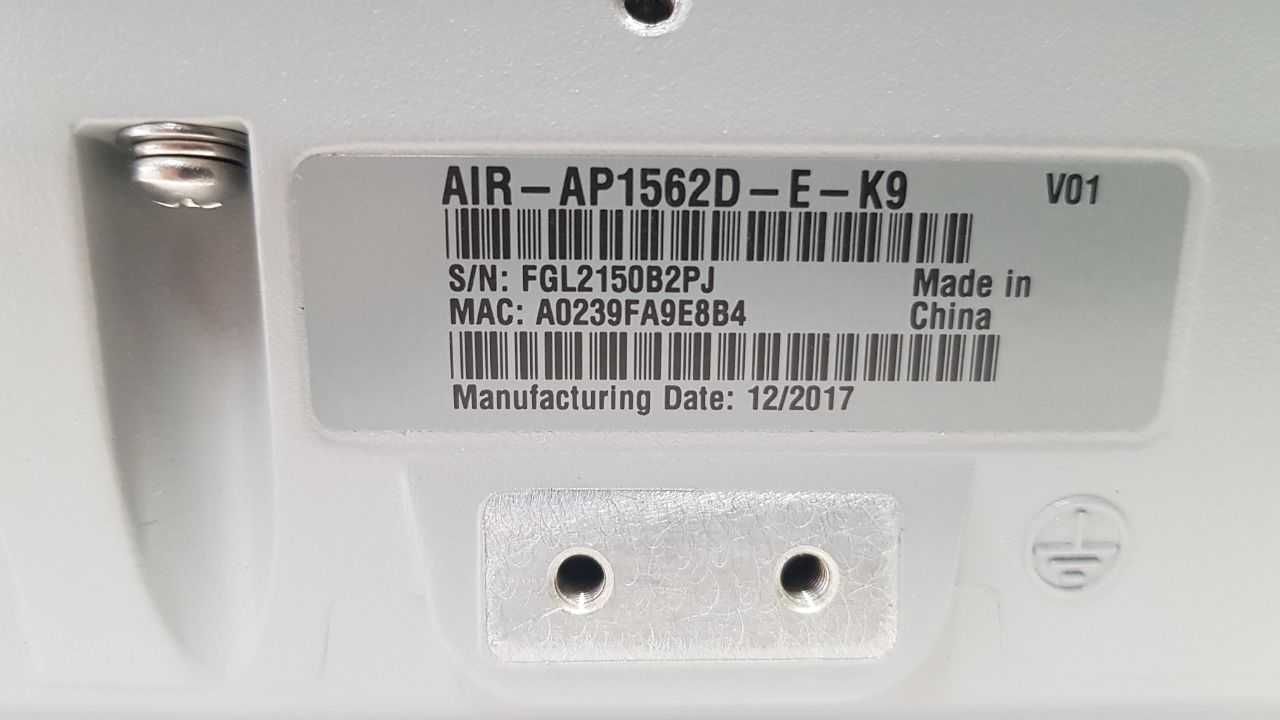 Точка доступу Cisco AIR-AP1562D-E-K9