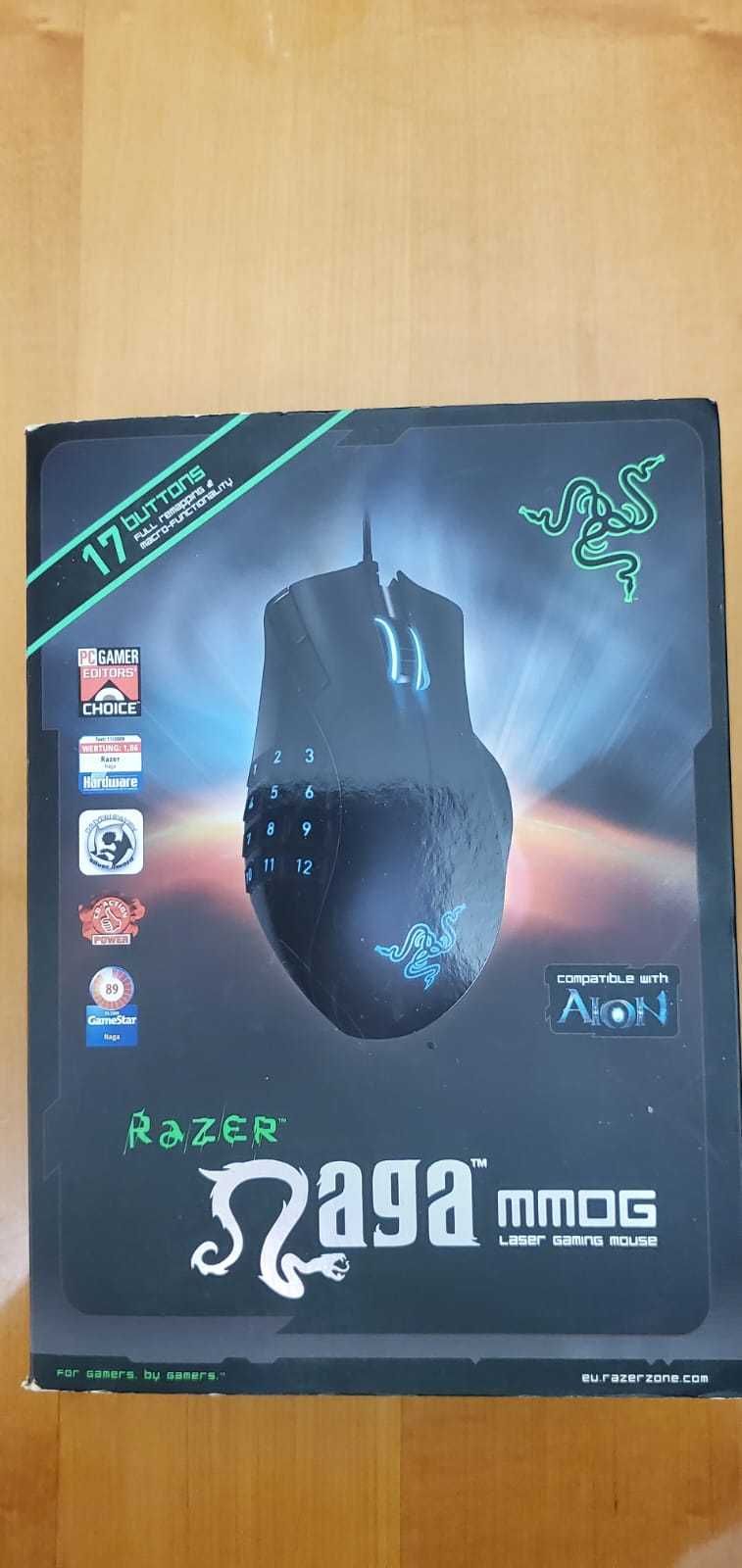 Миша Razer Naga MMOG 17 buttons