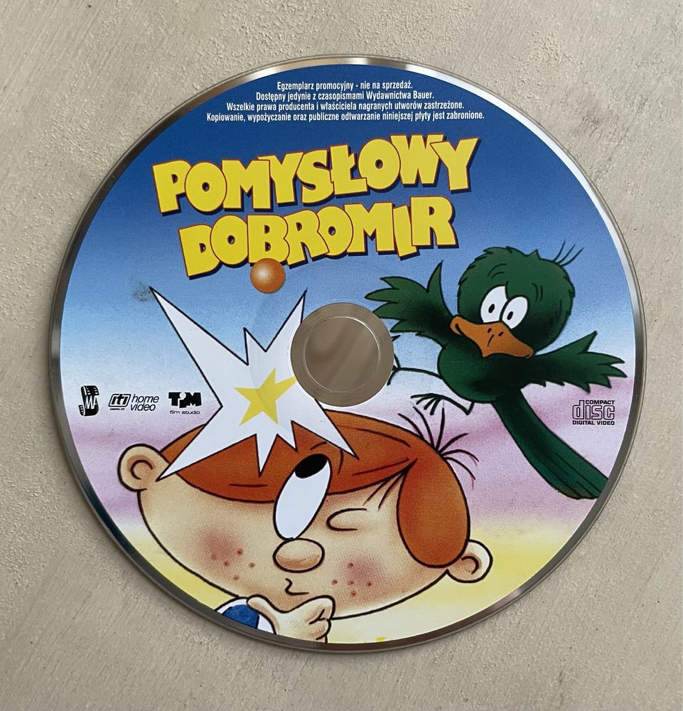 Pomysłowy Dobromir 7 odcinków na płycie CD