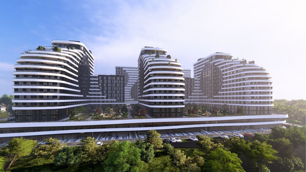 Продаж 1-кімнатної квартири з виглядом на озеро