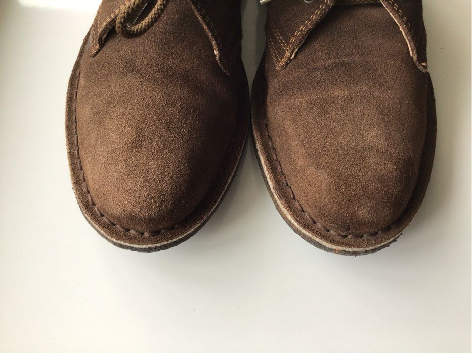 Ботинки замшевые Vera Pelle 37 р.