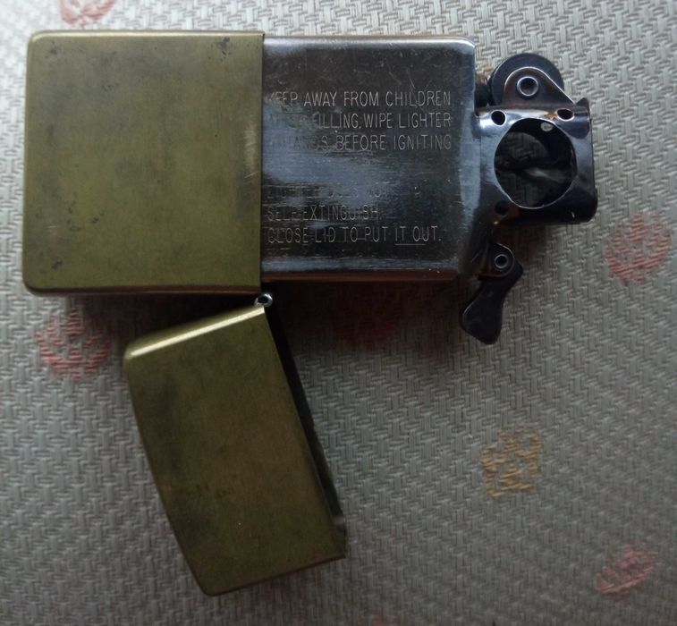 Rare Zippo 1999 Pipe Brass Limited Edition