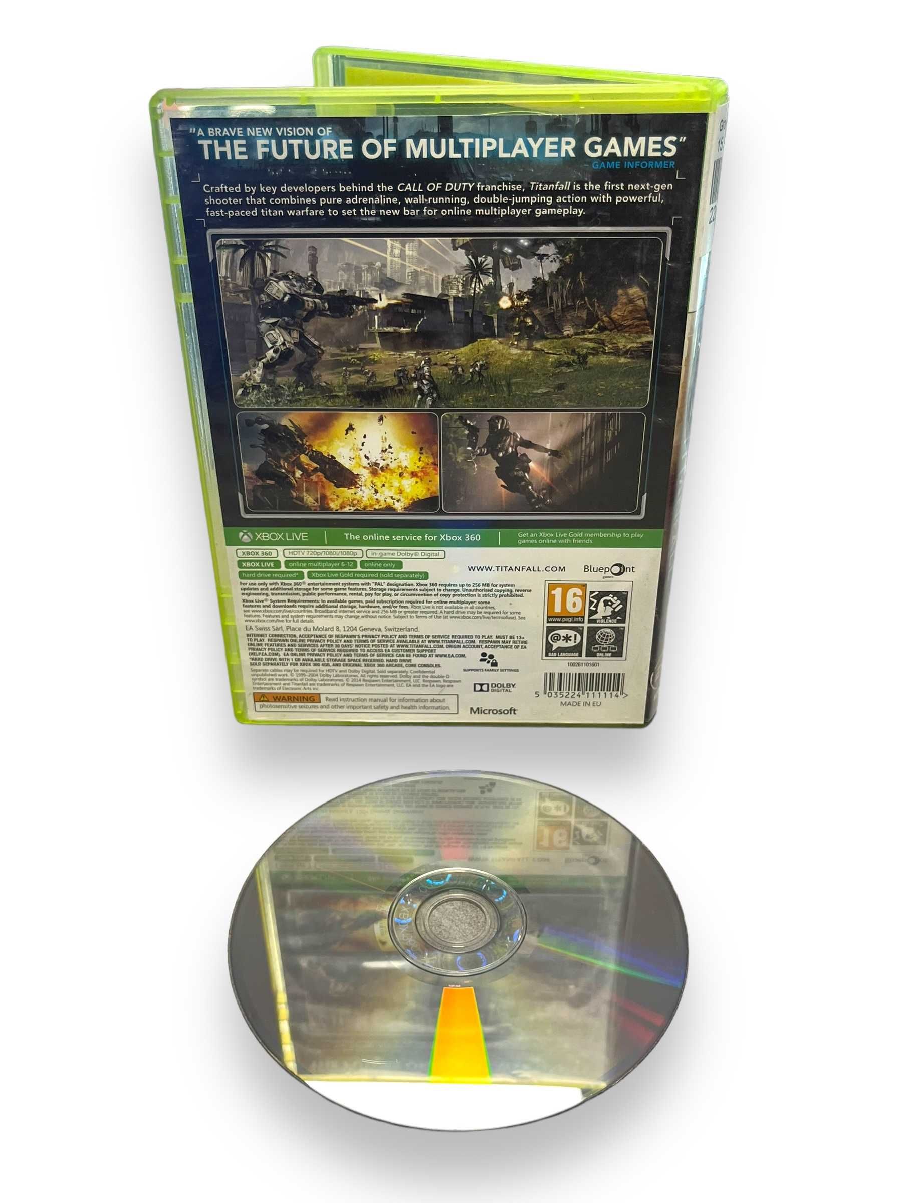 Gra Titanfall na konsole XBOX 360