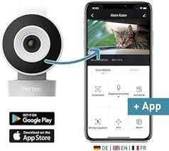 Kamera PetTec Cam Lite dla zwierząt WIFI aplikacja noktowizor karta SD