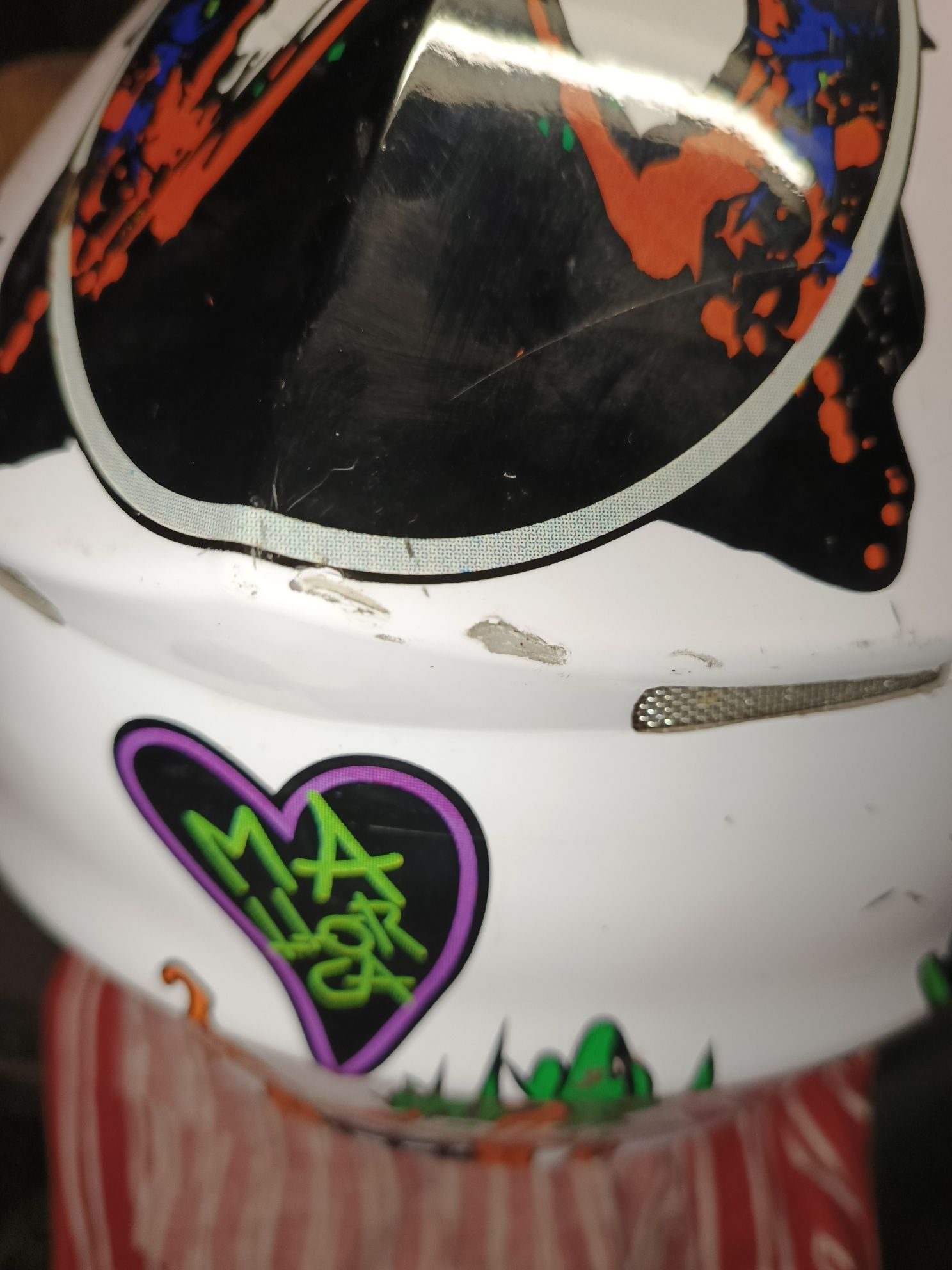 Kask na cross dla dzieci