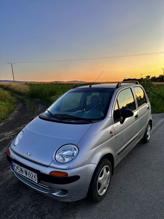 Daewoo Matiz 0.8 benzyna 2002r - klima - relingi - wersja TOP