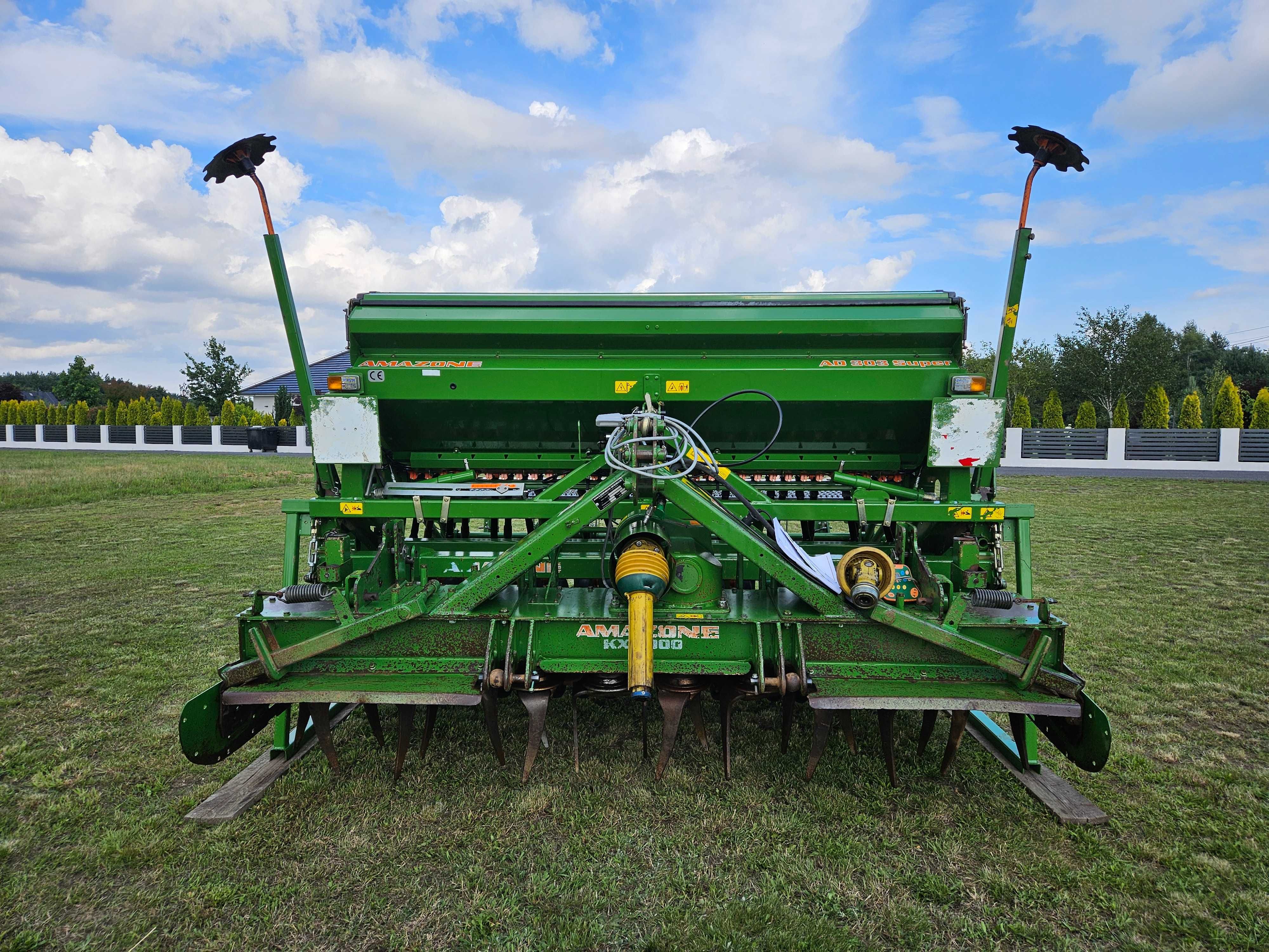 Agregat Uprawowo Siewny Amazone Siewnik Ad 303 Super Kx Ke Kg 3000 - p
