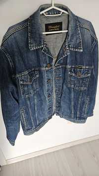 Jeansowa kurtka wrangler xl jeans męska dżinsowa koszula