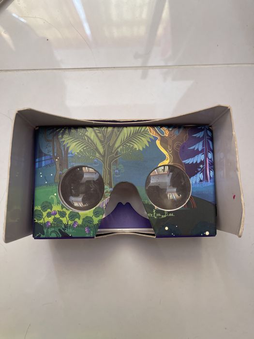 Очки виртуальная реальность 3Д игрушка поп ит сердечко