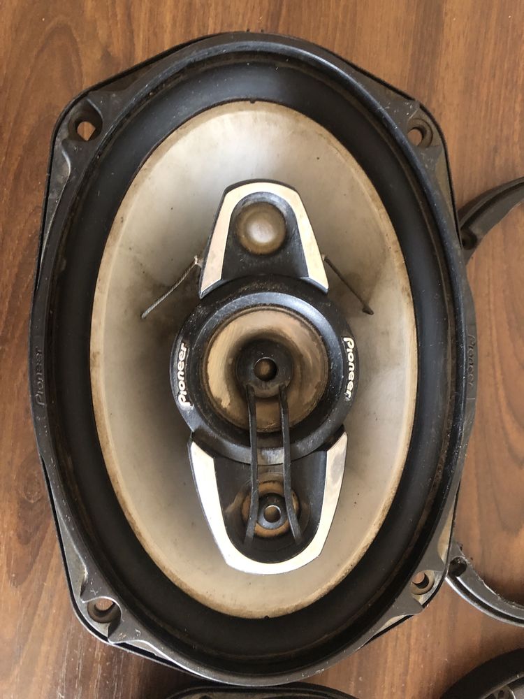 Pioneer ts6969 овали акустика в авто колонки