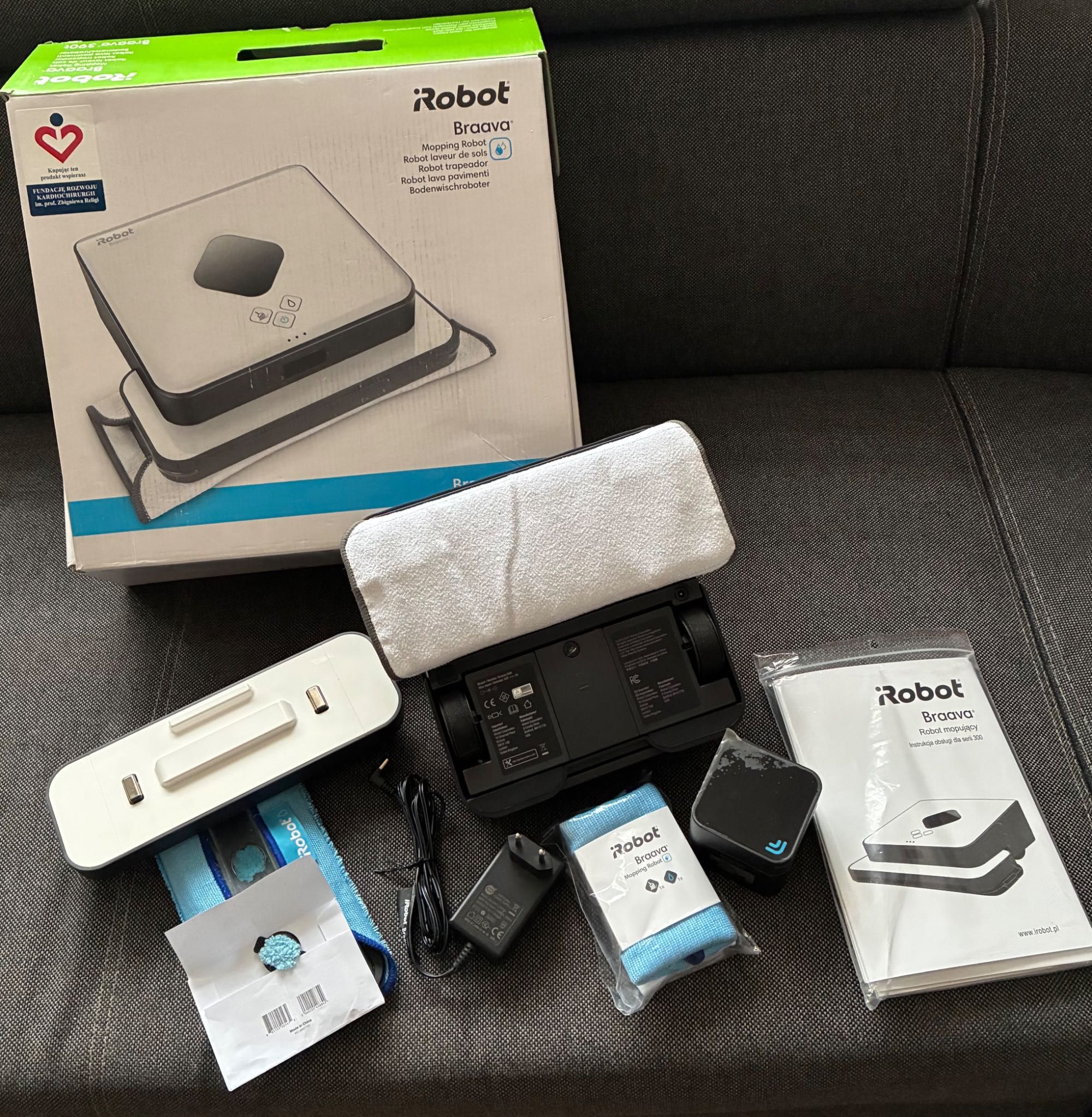 Robot mopujący Irobot Braava 390t