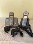 Telefon bezprzewodowy PHILIPS DECT – zestaw 2 sztuki