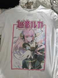 T shirt biały anime