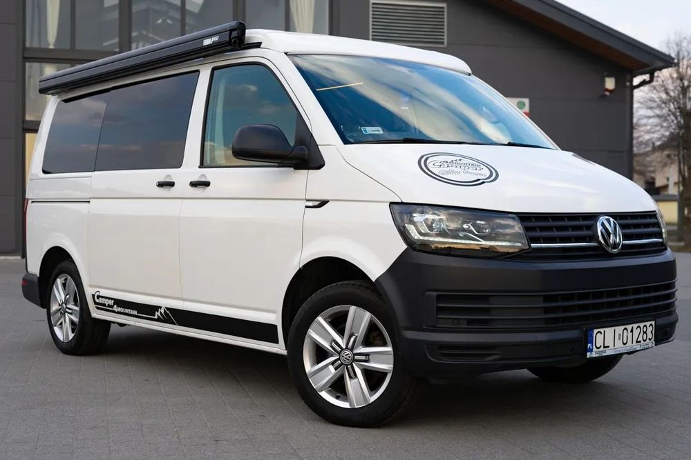 Volkswagen T6 Kamper Camper4Mountain NOWA ZABUDOWA  FILM Zapraszam Auto w Wzorowym Stanie
