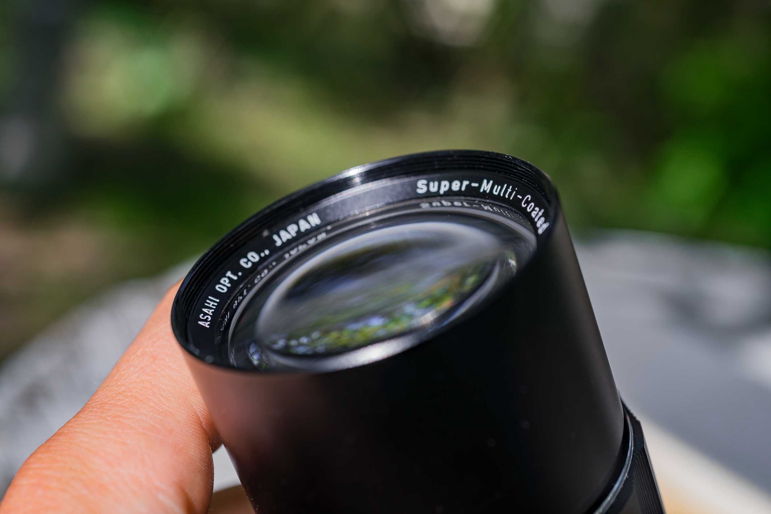 Super-Multi-Coated SMC Takumar 200mm f4 m42 obiektyw Pentax