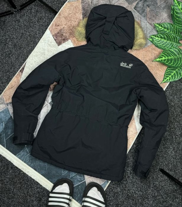 Куртка Jack Wolfskin женская пуховик зимний до -15 размер С-М