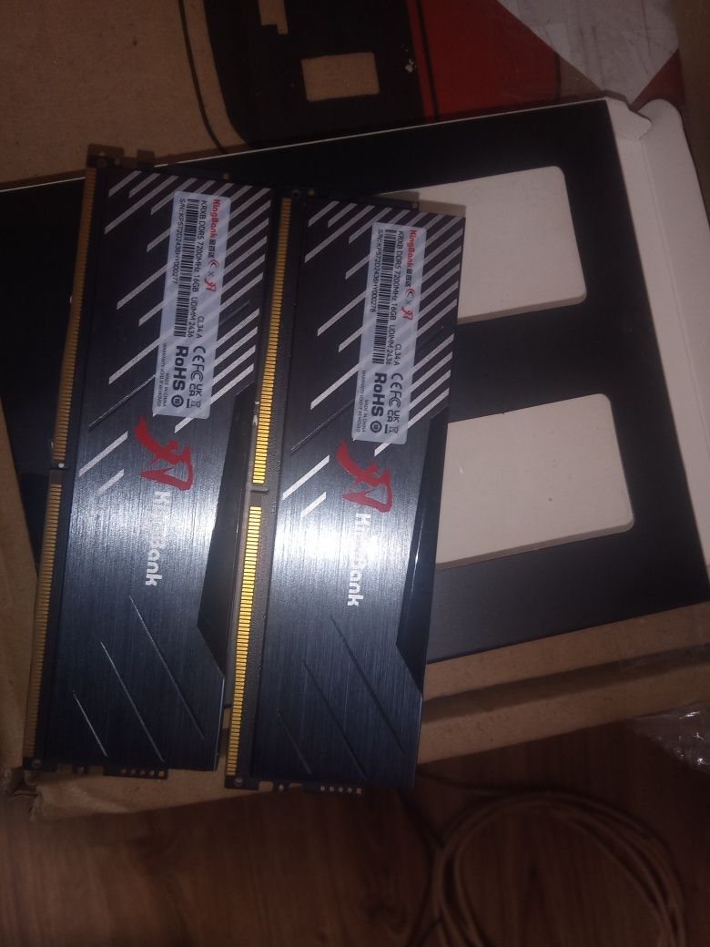 Оперативная память kingbank ddr5 2x16 32gb cl34 7200mhz