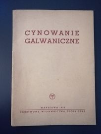 Cynowanie Galwaniczne - Warszawa 1953