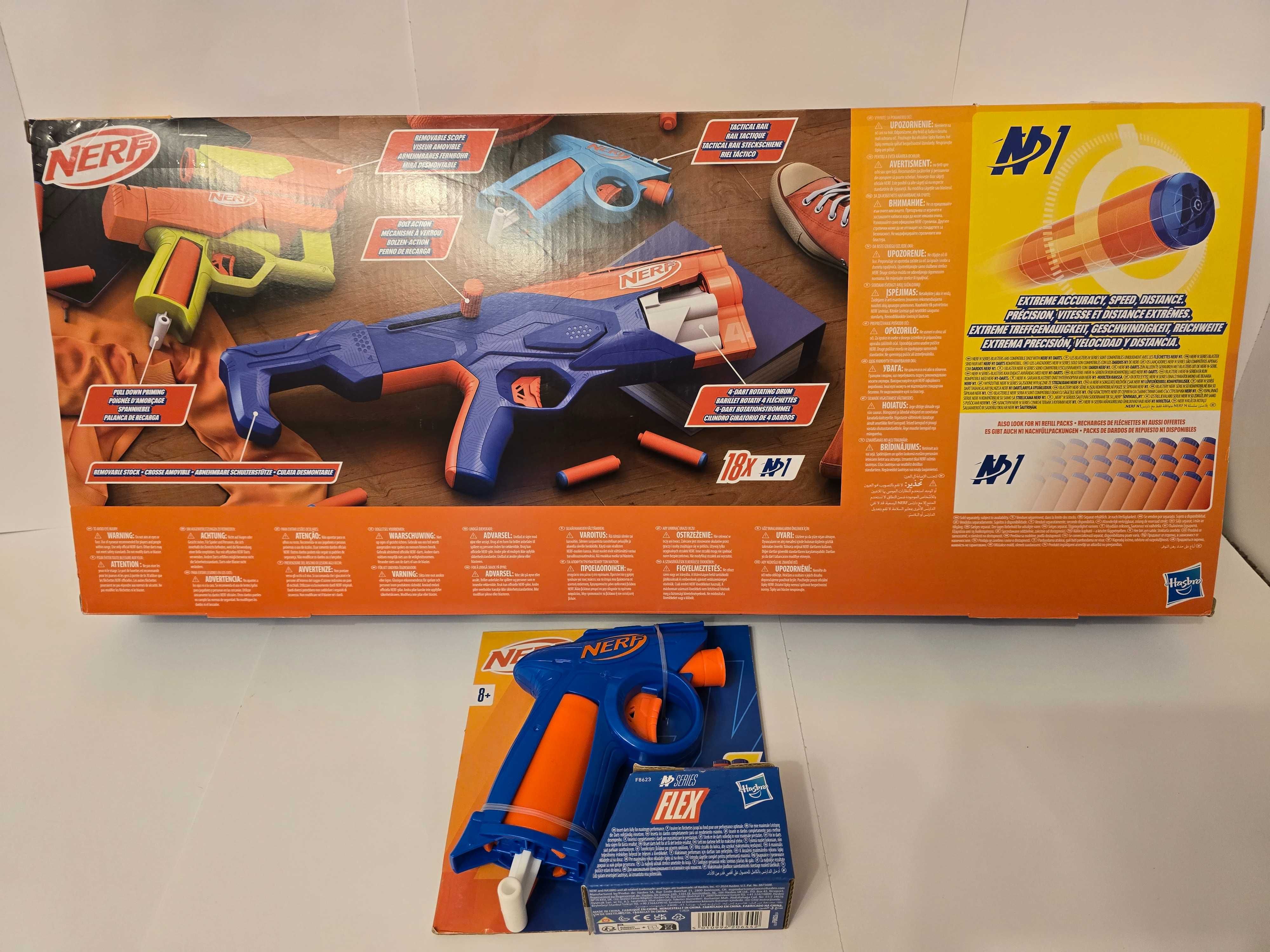 Wyrzutnia Nerf N Series Gear Up Pack + NERF Flex