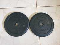 Discos para barra de musculação