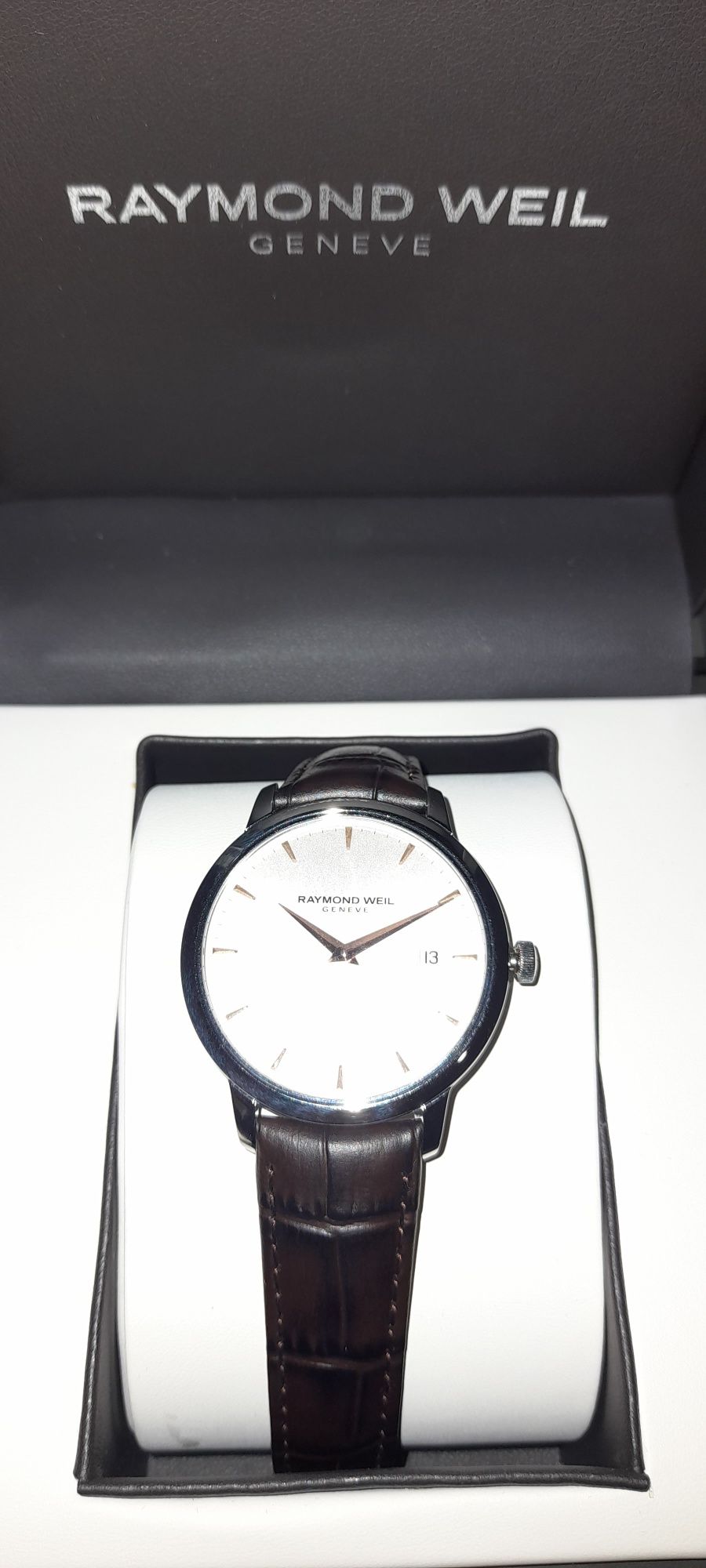 Relógio de Luxo Raymond Weil Toccata classic men's Silver quartz